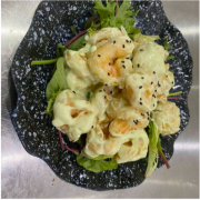 Fried King Prawns with Wasabi 芥末虾球