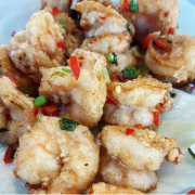 Salt &amp; Pepper King Prawn 椒盐虾球