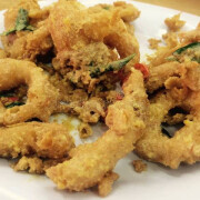 Salted Egg Yolk Squid 咸蛋黄鱿鱼