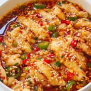 Steamed Chicken in Red Chilli Oil and Crushed Peanuts 口水鸡