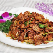 Stir Fried Beef with Spicy &amp; Cumin 孜然牛肉